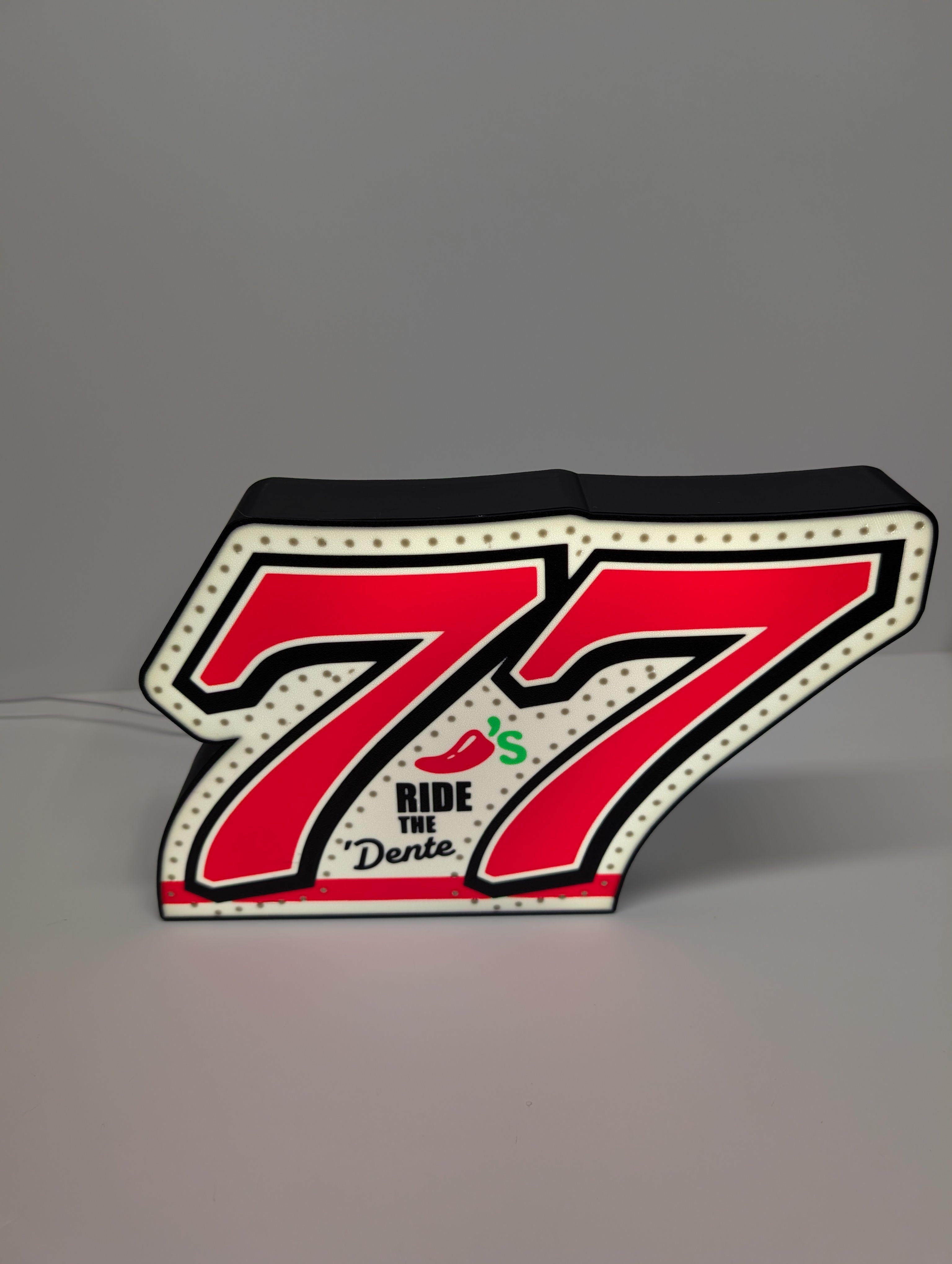 Hocevar #77 LED Signs