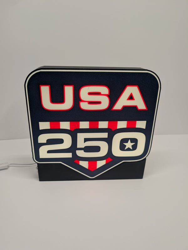 USA 250 LED Sign