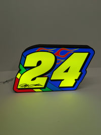 Gordon #24 LED Signs - Flames and Rainbow