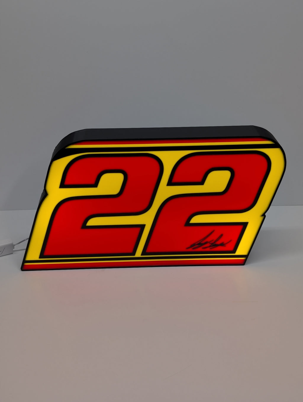 Logano #22 LED Signs