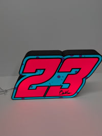 Wallace LED Sign - Pink