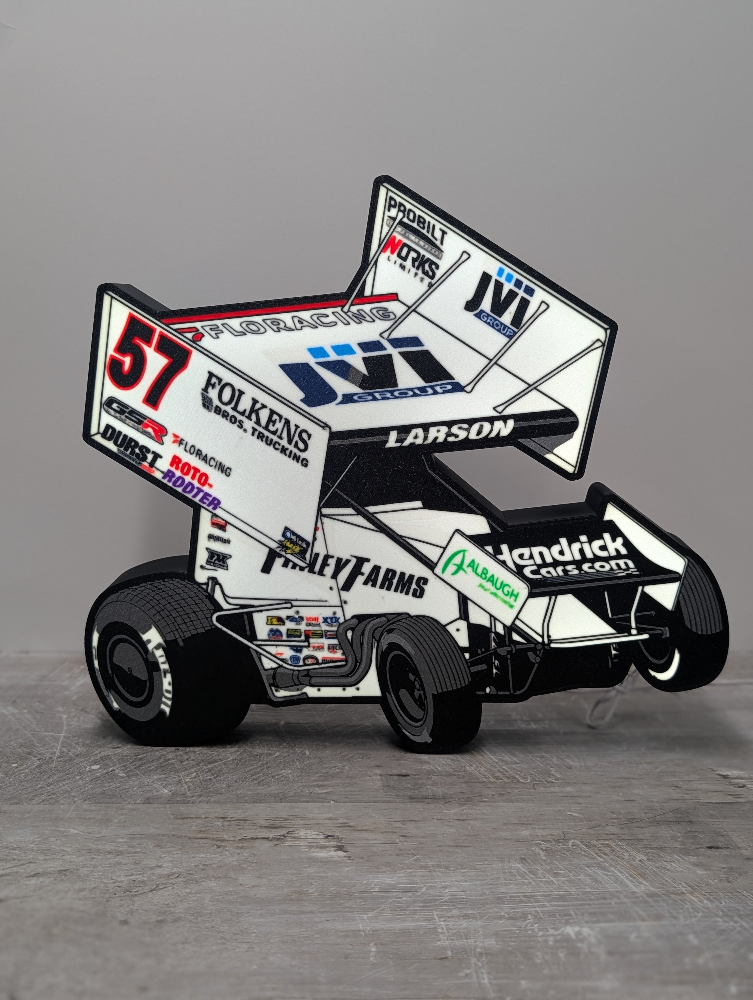 Kyle Larson Sprint LED Sign