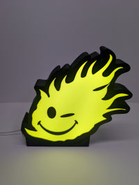 Harvick LED Signs - Yellow Smiley