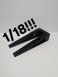 Single Car Risers - 1/18 Ramp