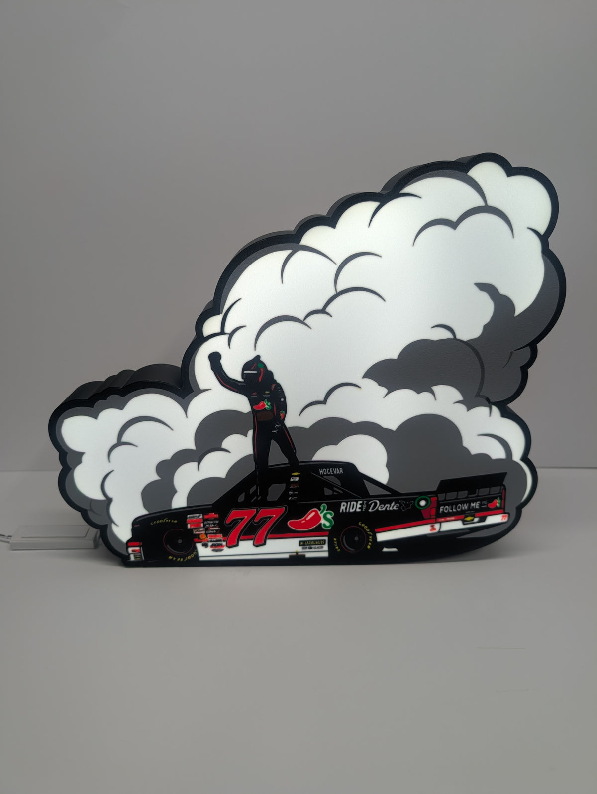 #77 Texas Truck Win LED Sign