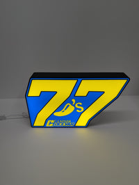 Hocevar #77 LED Signs - Throwback