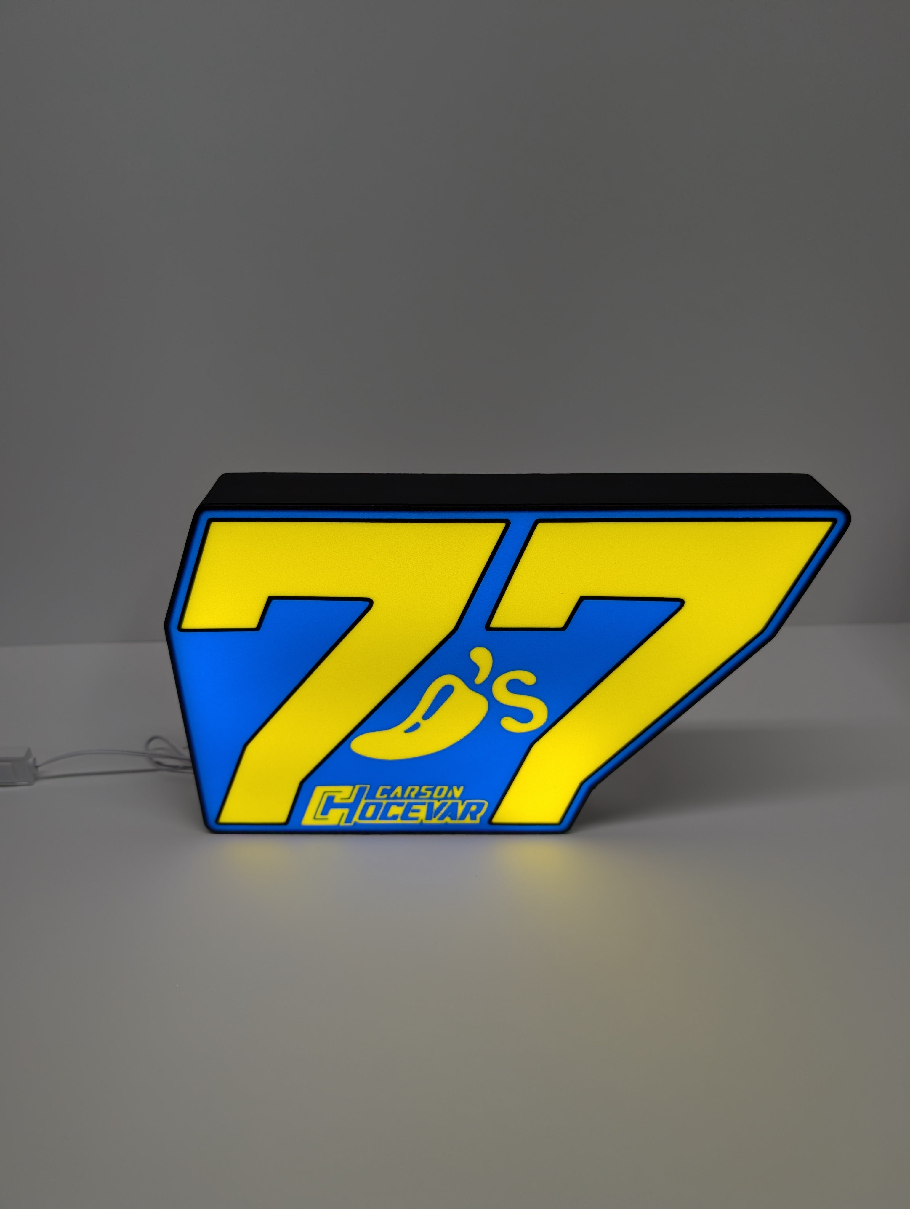 Hocevar #77 LED Signs