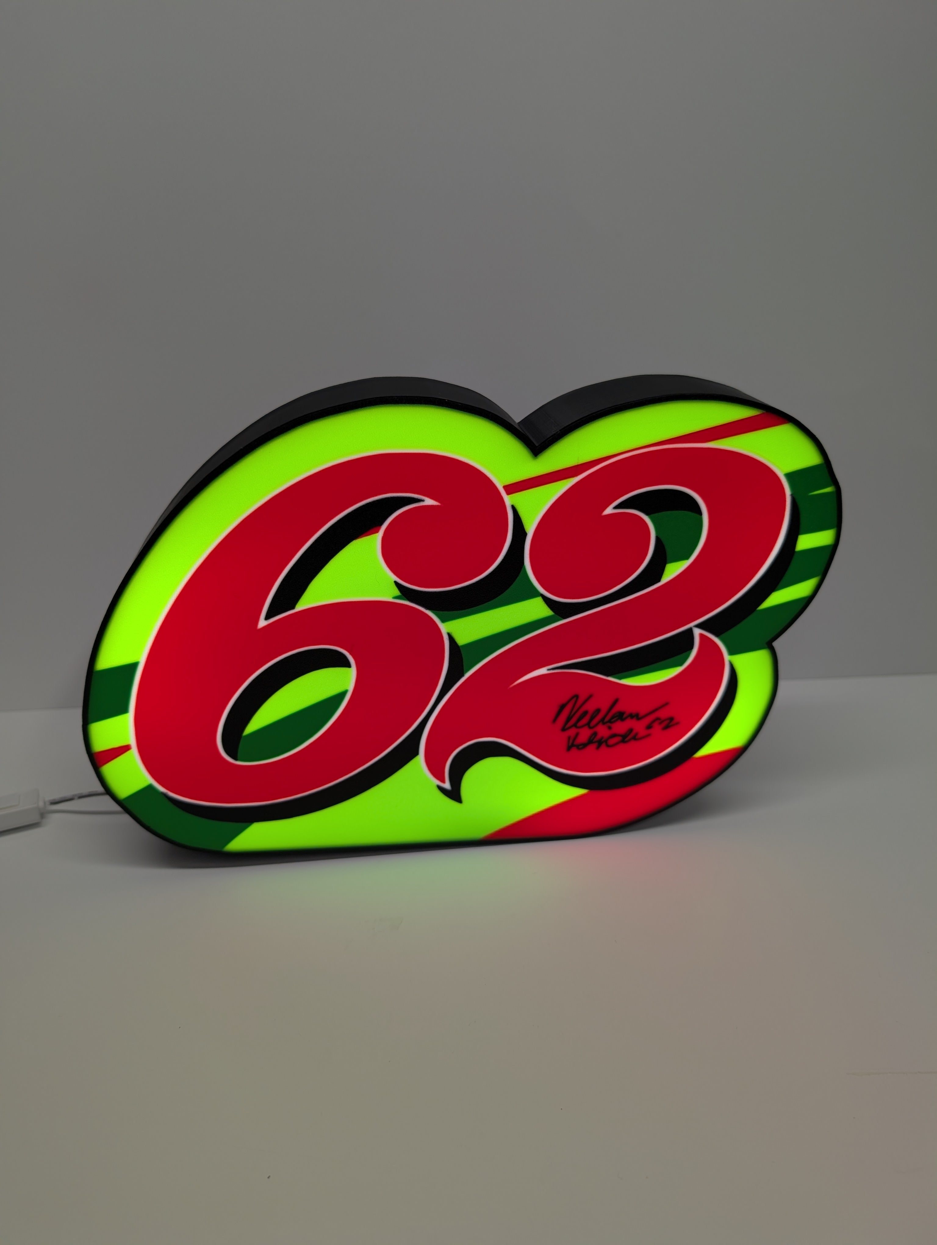 Keelan Harvick #62 LED Sign