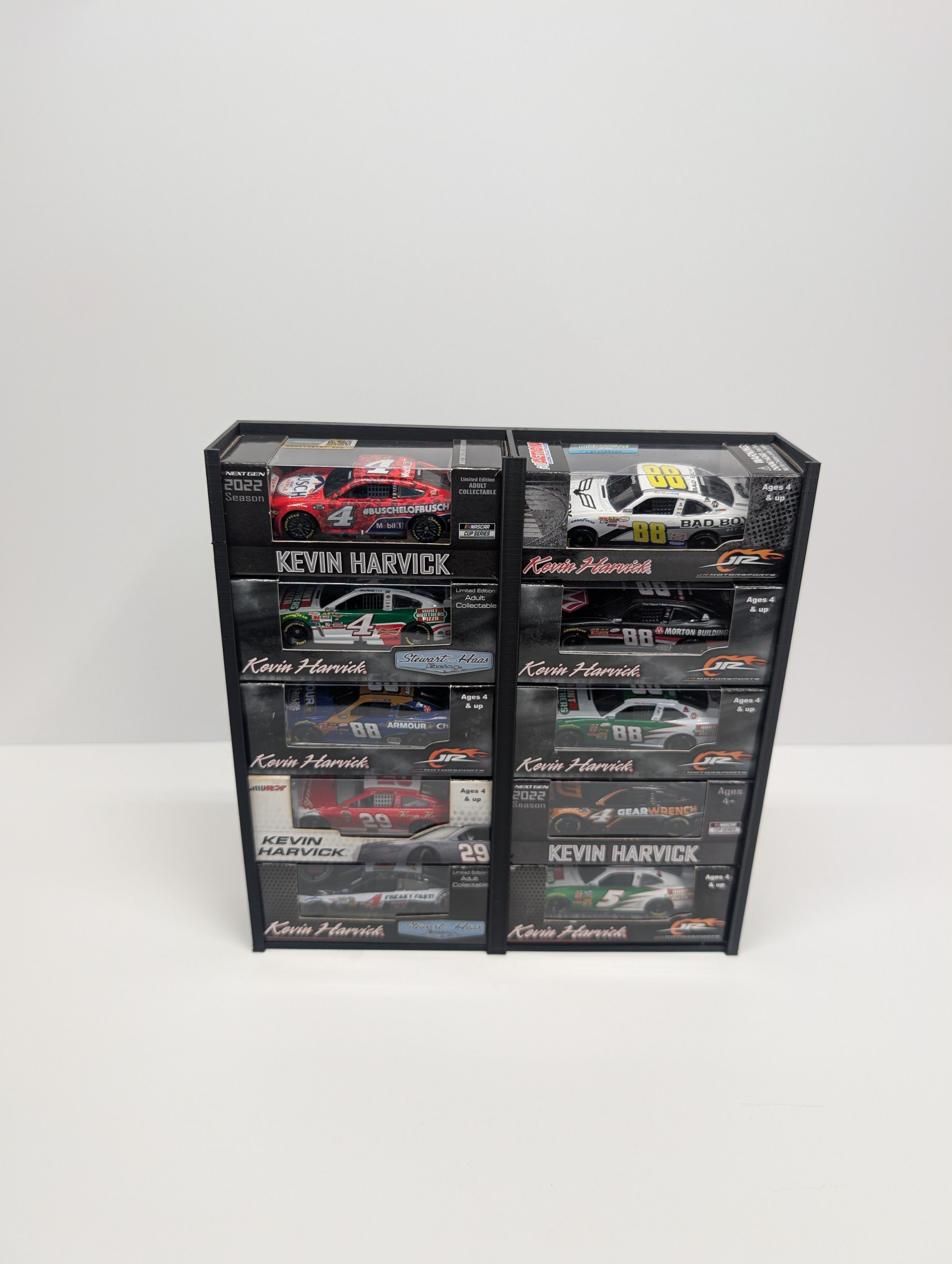 10 Car Boxed 1/64 Display Stand