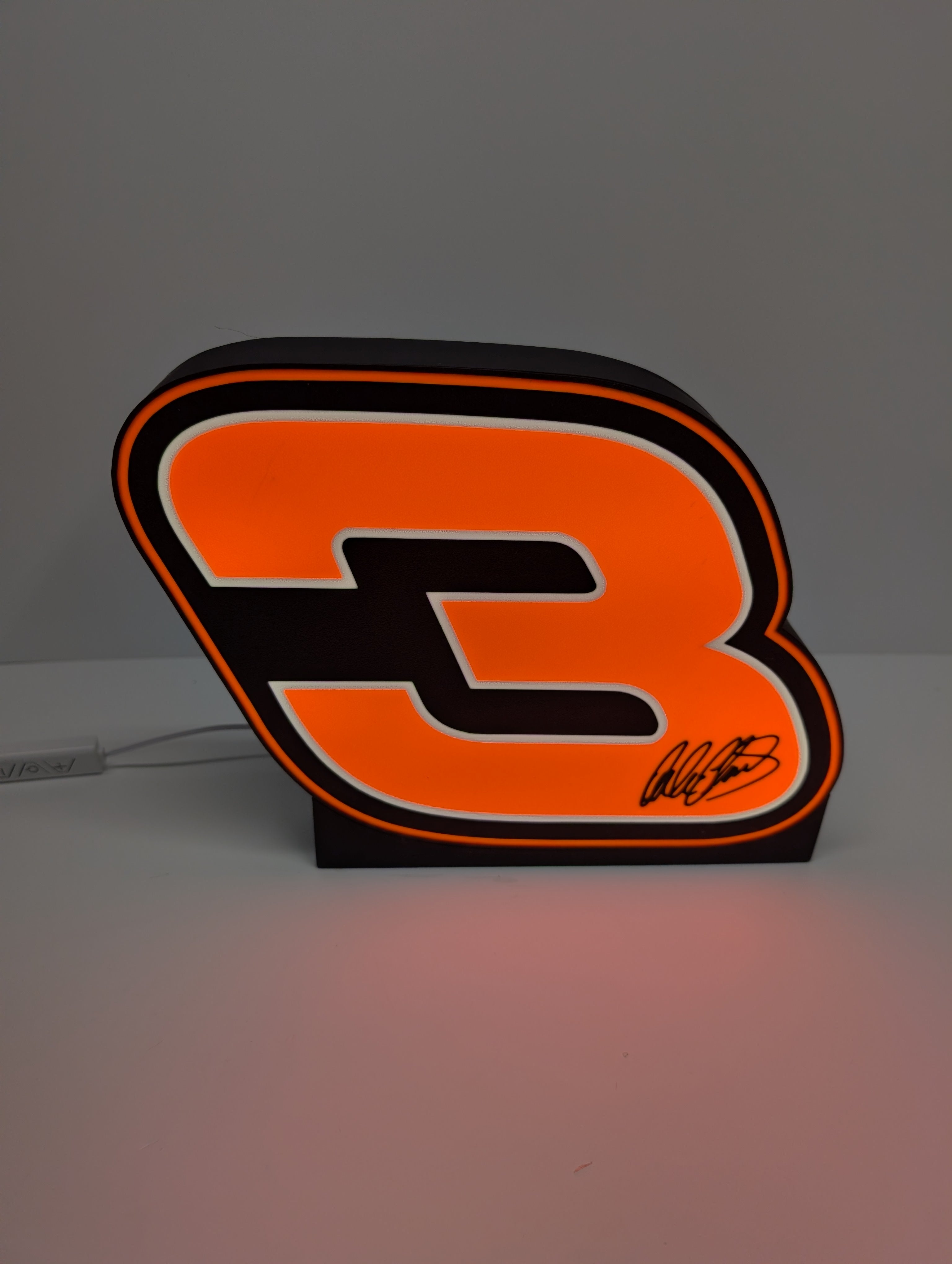 Dale Sr #3 LED Sign