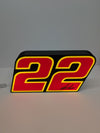 Logano #22 LED Signs
