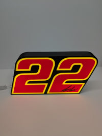 Logano #22 LED Signs