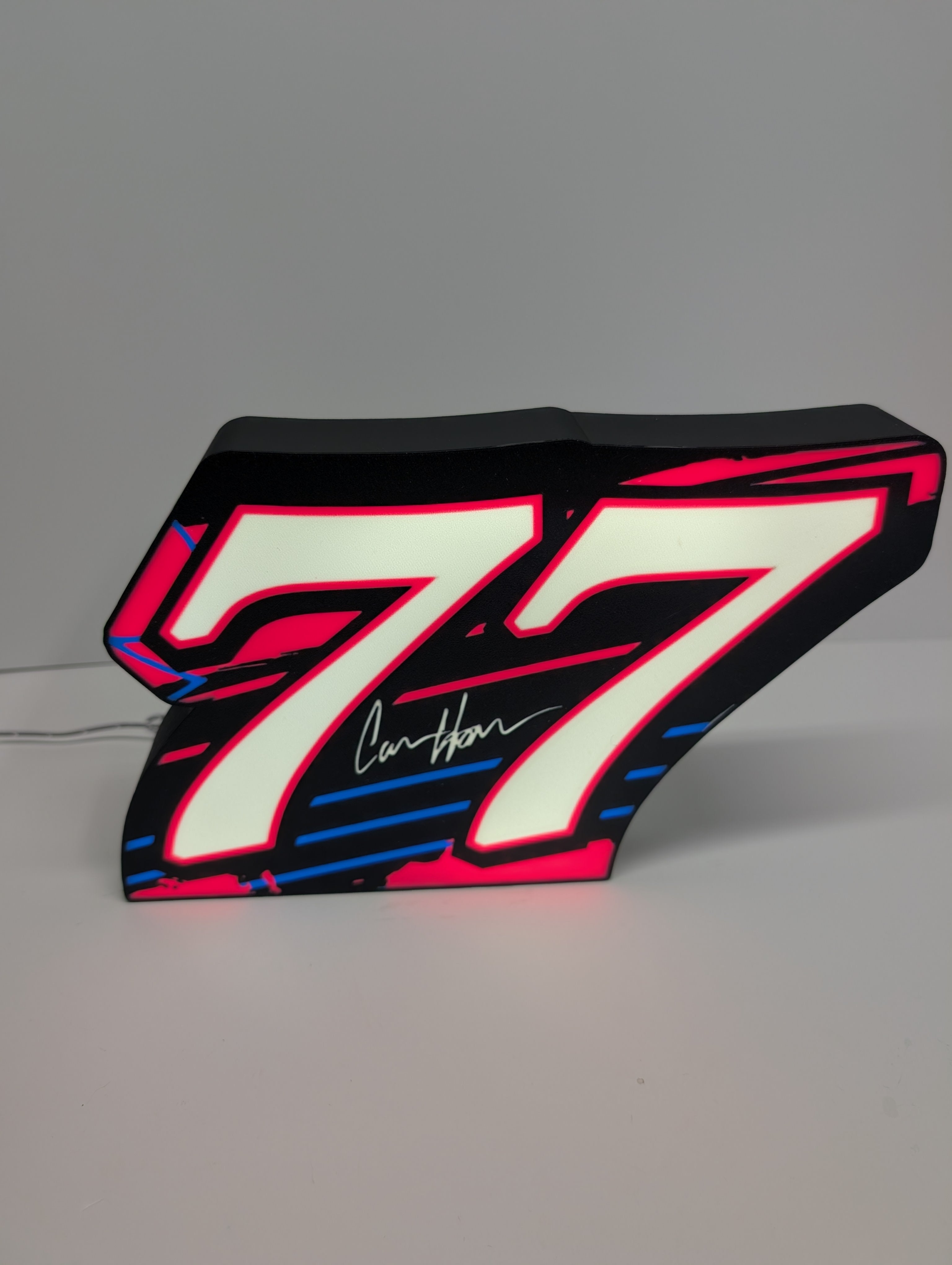 Hocevar #77 LED Signs