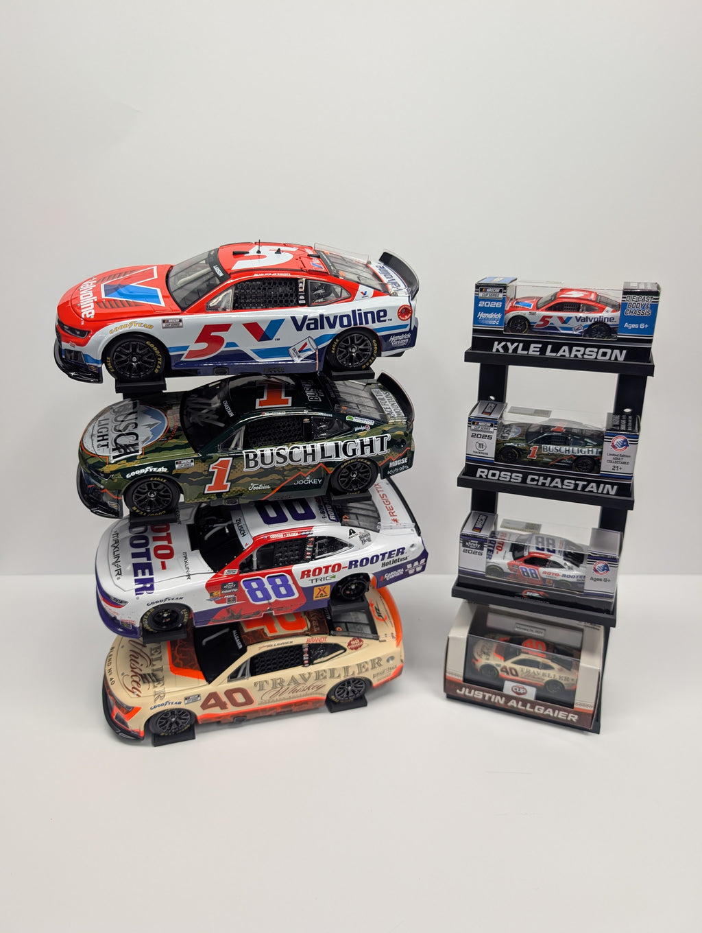1/64 Boxed Diecast Stands