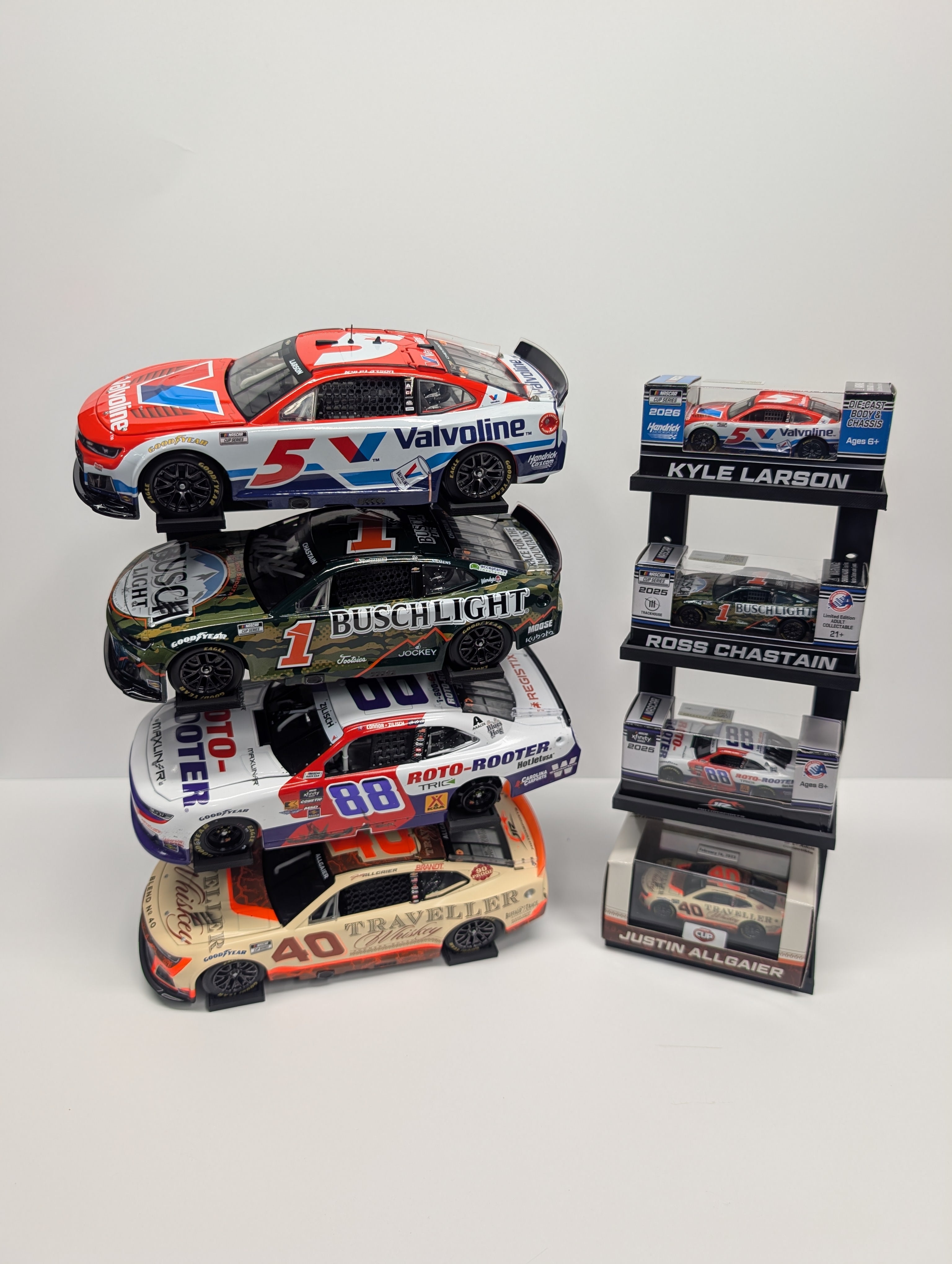 1/64 Boxed Diecast Stands